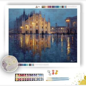 DUOMO REFLECTIONS - Paint by Numbers Full Kit