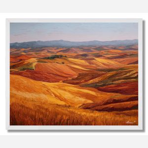 FIELDS OF SIENA - FRAMED