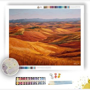 FIELDS OF SIENA - Paint by Numbers Full Kit