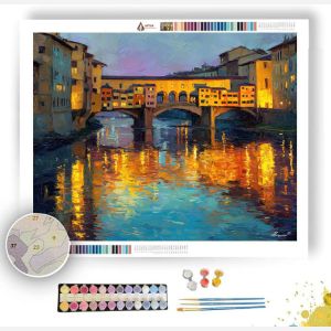 BRIDGE OF FLORENCE - Paint by Numbers Full Kit
