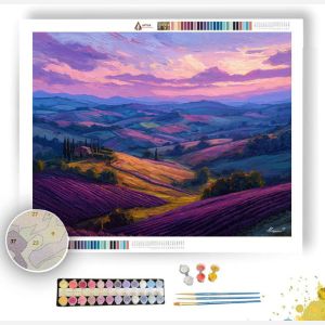 HILLS OF CHIANTI - Paint by Numbers Full Kit