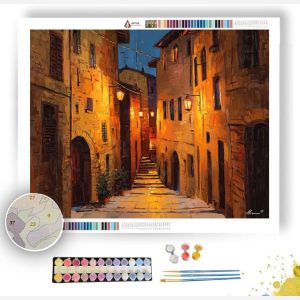 TUSCAN EVENING WALK - Paint by Numbers Full Kit