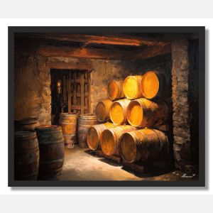 WINE CELLAR LIGHT - FRAMED