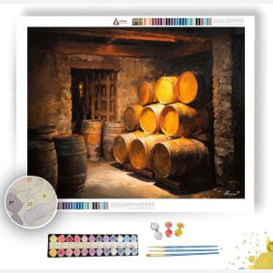 WINE CELLAR LIGHT - Paint by Numbers Full Kit
