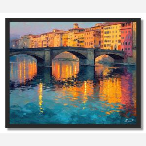 ARNO BRIDGE GLOW - FRAMED