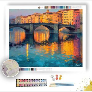 ARNO BRIDGE GLOW - Paint by Numbers Full Kit