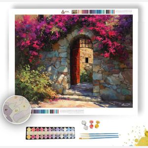 TUSCAN DOORWAY - Paint by Numbers Full Kit