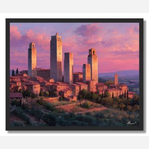 SAN GIMIGNANO LIGHT - FRAMED