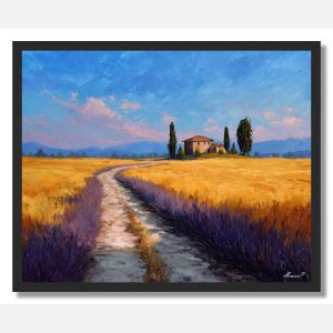 WALK THROUGH TUSCANY - FRAMED