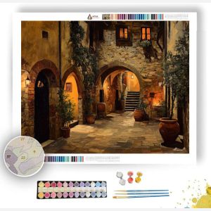 TUSCAN COURTYARD - Paint by Numbers Full Kit