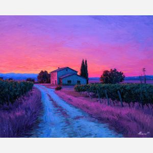 FRENCH COUNTRYSIDE ROAD