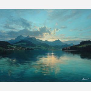 LAKE LUCERNE EVENING