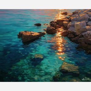 CROATIAN COAST SUNSET