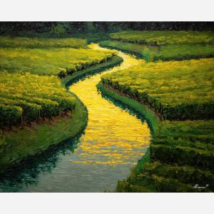 RIVER THROUGH THE VINES