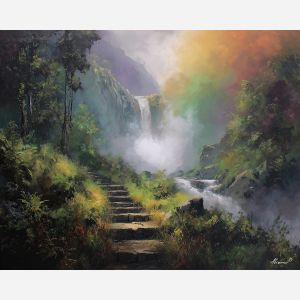 SWISS WATERFALL PATH