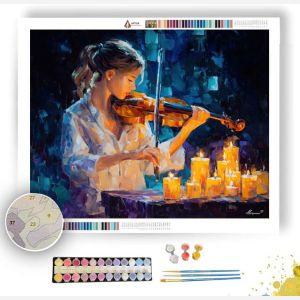 CANDLELIGHT SERENADE - Paint by Numbers Full Kit