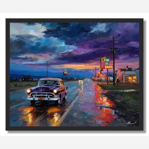 ROUTE 66 MEMORIES - FRAMED