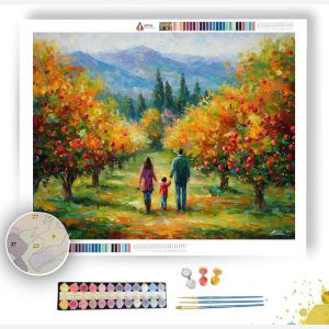 COUNTRY APPLE ORCHARD - Paint by Numbers Full Kit