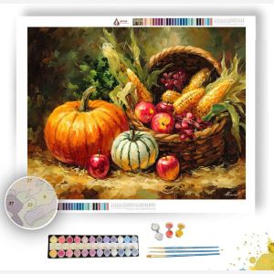 AUTUMN HARVEST - Paint by Numbers Full Kit