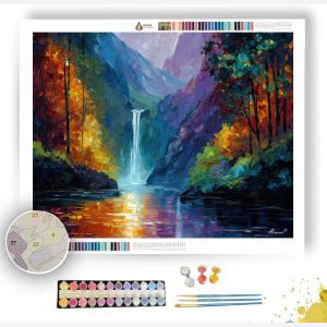 MYSTIC WATERFALL - Paint by Numbers Full Kit