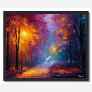 UNICORN DREAM PATH - FRAMED