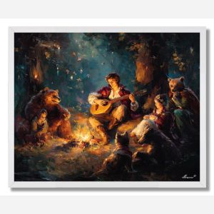 SONG OF THE WOODS - FRAMED