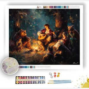 SONG OF THE WOODS - Paint by Numbers Full Kit