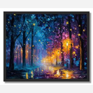 FOREST FAIRY LIGHTS - FRAMED