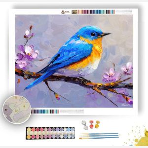 BLUEBIRD SONG TREE - Paint by Numbers Full Kit