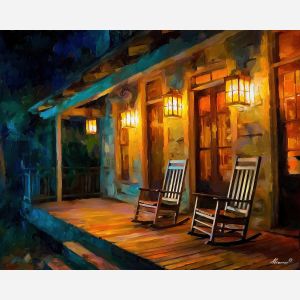 EVENING LANTERN PORCH