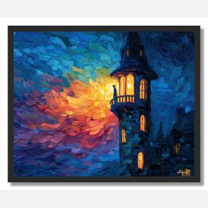 WIZARDS TOWER - FRAMED