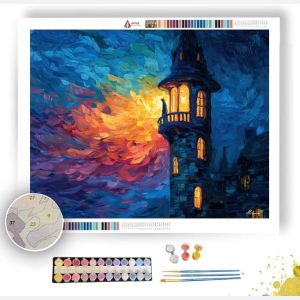 WIZARDS TOWER - Paint by Numbers Full Kit