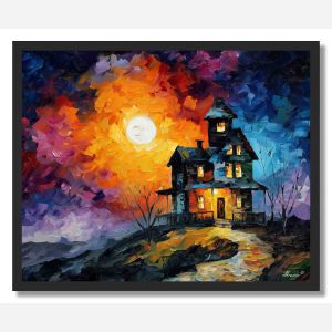 HAUNTED MOONLIGHT - FRAMED