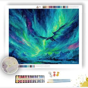 AURORA SKY DRAGON - Paint by Numbers Full Kit