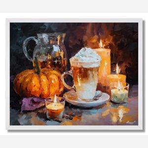 PUMPKIN SPICE AFTERNOON - FRAMED