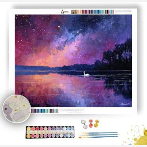 DREAMING SWAN LAKE - Paint by Numbers Full Kit