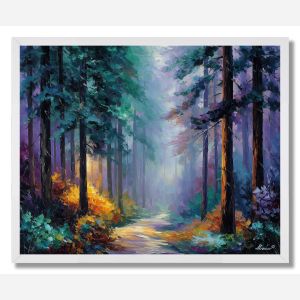 WHISPERING PINES - FRAMED