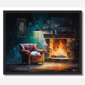 FIRESIDE COMFORT - FRAMED