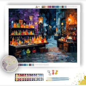 WITCHS MARKET - Paint by Numbers Full Kit