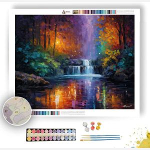 WHISPERING WATERFALL - Paint by Numbers Full Kit