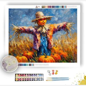 SCARECROW IN FIELD - Paint by Numbers Full Kit
