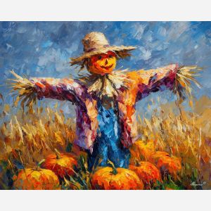 SCARECROW IN FIELD