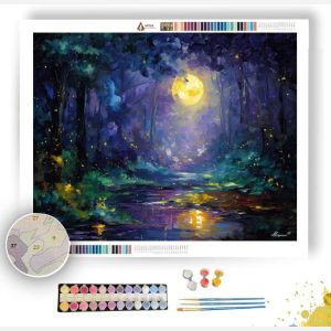 MYSTIC MOONLIGHT - Paint by Numbers Full Kit
