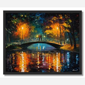 LOVERS BRIDGE - FRAMED