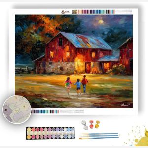 FAMILY FARMHOUSE - Paint by Numbers Full Kit