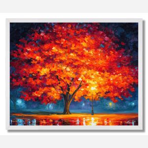 MAPLE TREE GLOW - FRAMED
