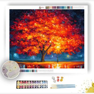 MAPLE TREE GLOW - Paint by Numbers Full Kit