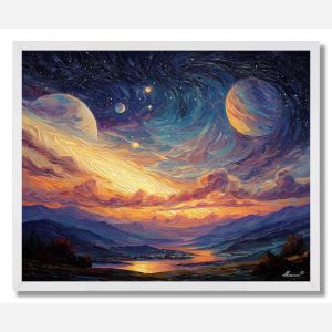 CELESTIAL DREAMSCAPE - FRAMED