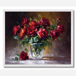 VELVET ROSES - FRAMED