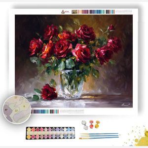 VELVET ROSES - Paint by Numbers Full Kit